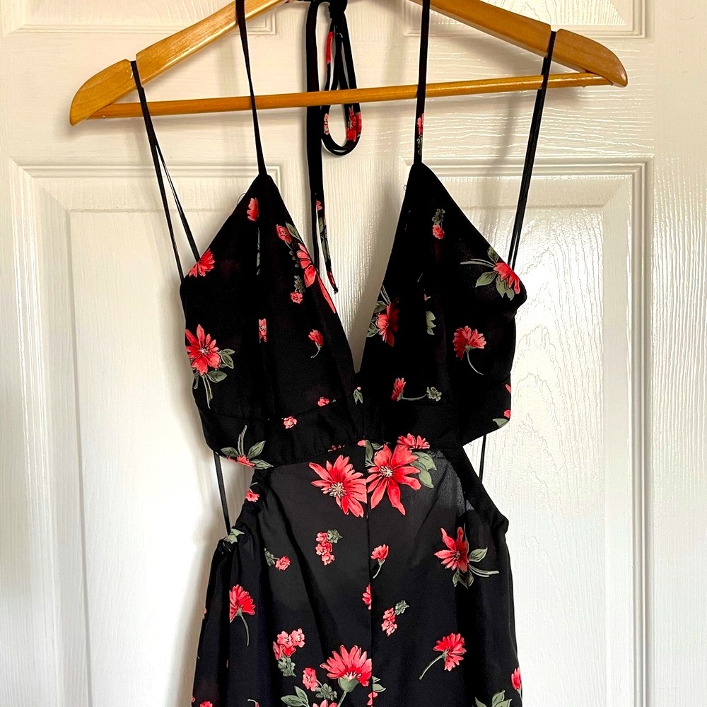 🌷Dress Forum Split Leg Floral Jumpsuit 🌷 - Picture 1 of 11